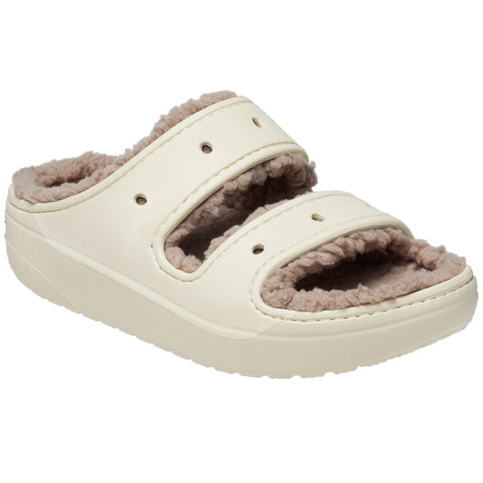 Crocs Classic Cozzzy Sandal Bone/Mushroom