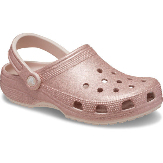 Crocs Classic Glitter Clogs (205942) - Quartz Glitter