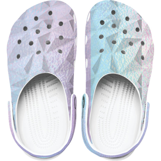 Crocs Classic Iridescent Geometric Clog (209841) - White