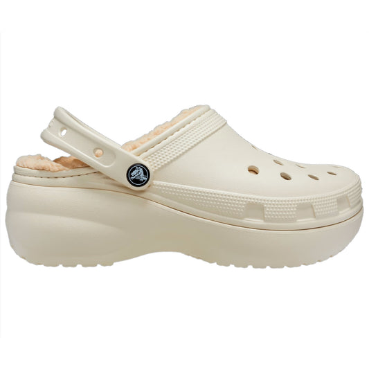 Crocs Platform Lined Clog Bone