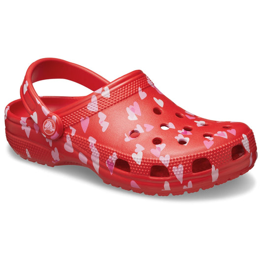 Crocs Classic Hearts Clog (209682) - Cherry Red