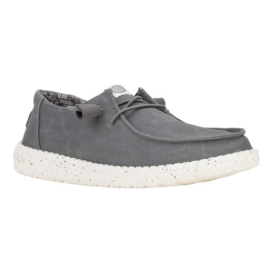Hey Dude Wendy Canvas (40902) - Dark Grey