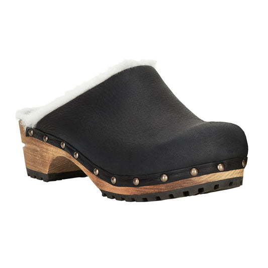 Sanita Hese Winter Clog in Black (450401)