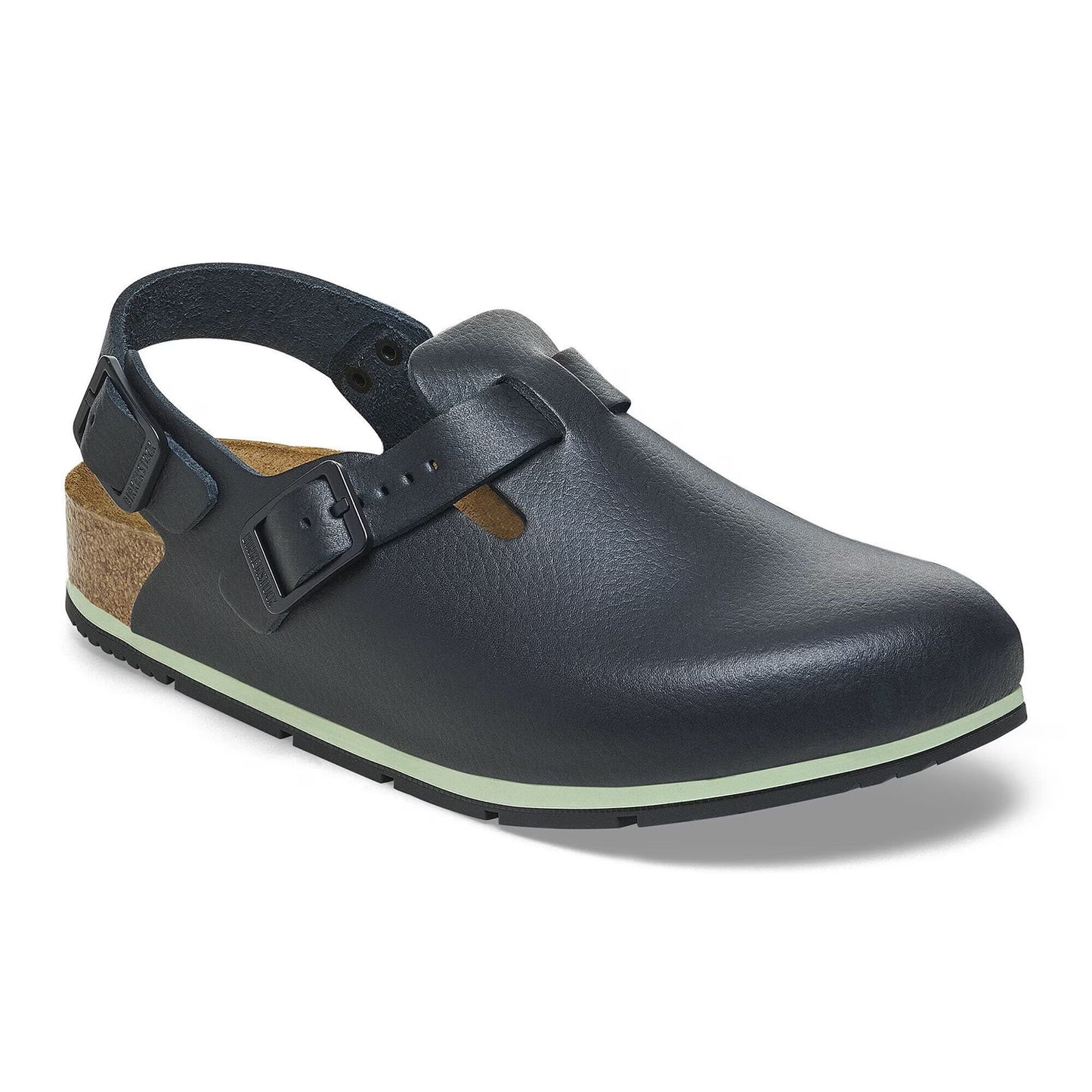 Birkenstock Tokio PRO Super-Grip Natural Leather in Black (1025986)