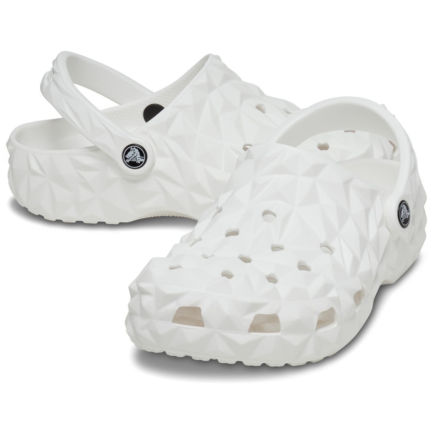 Crocs Classic Geometric Clogs (209563) - White
