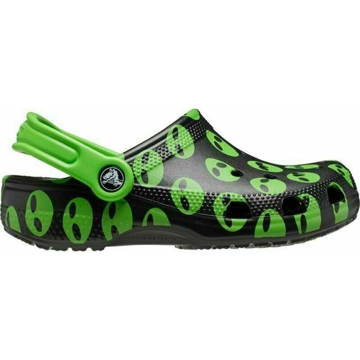 Crocs Classic Alien Kids Clogs Black 207599