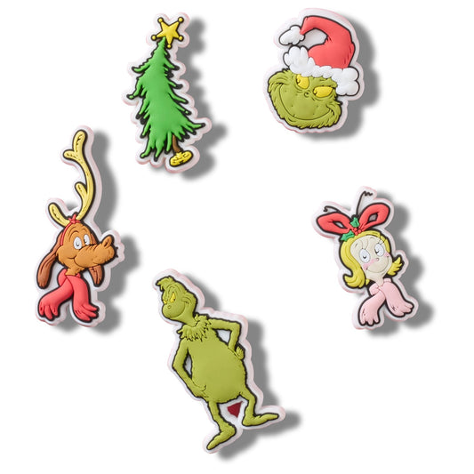Crocs Jibbitz - The Grinch 5 Pack (10016184)