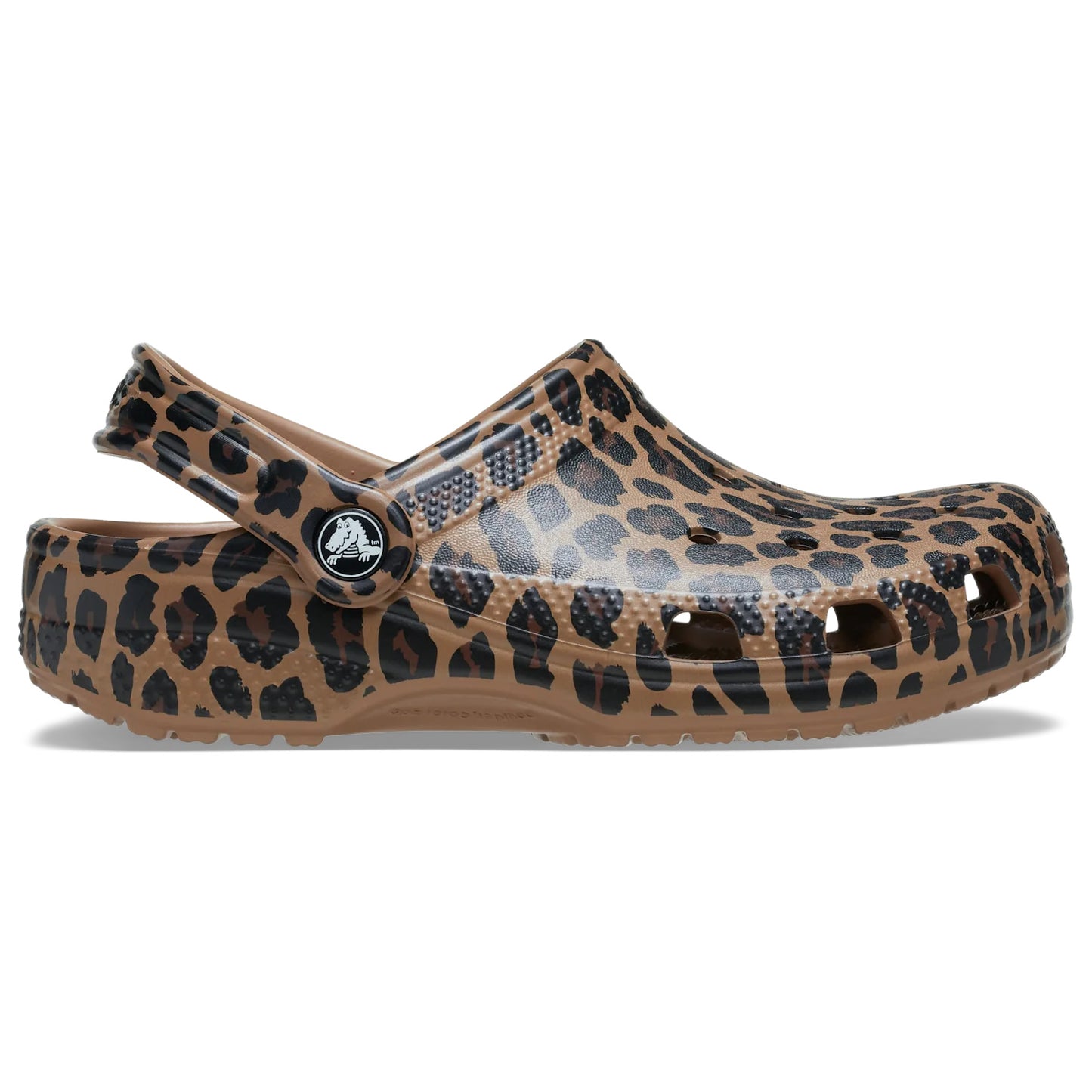 Crocs Classic Animal Kids Clogs (211881) - Sepia/Leopard