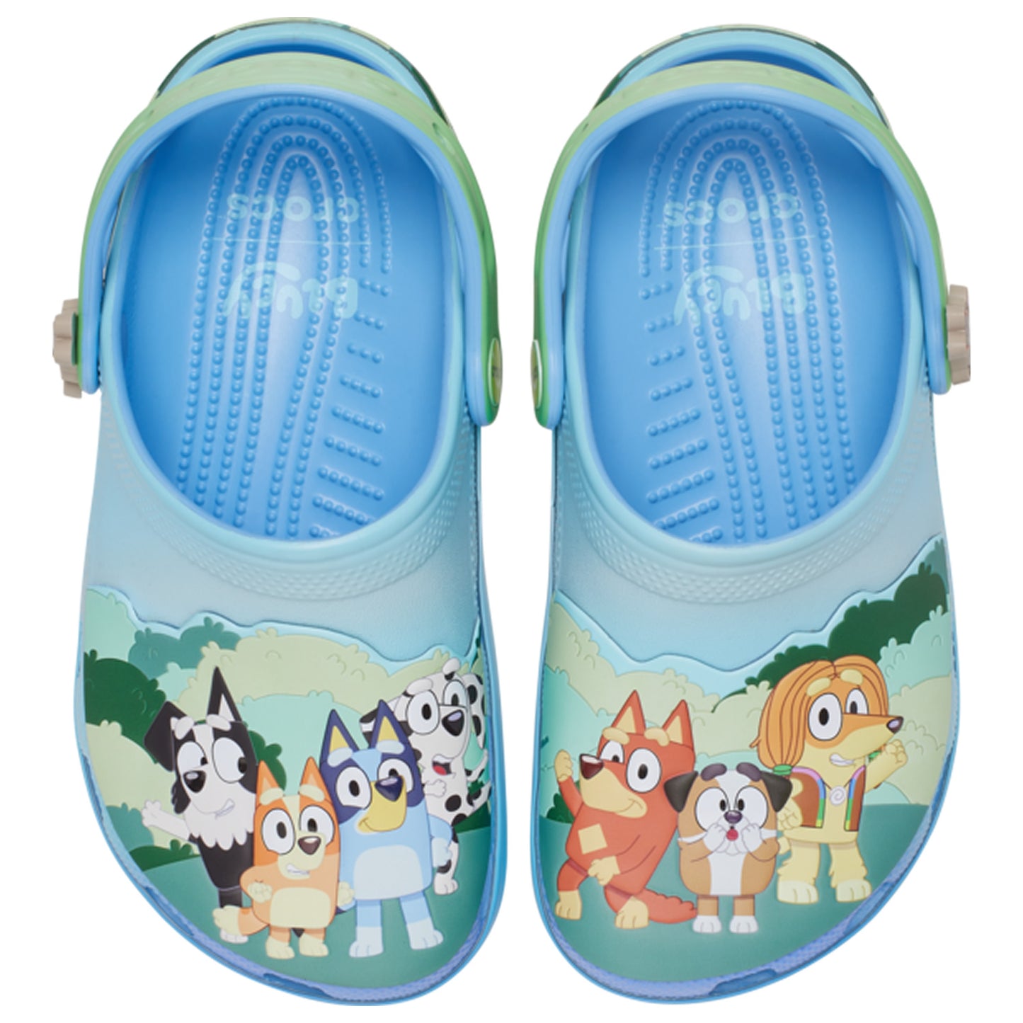 Crocs Classic Bluey Toddlers Clogs (212369) - Multi