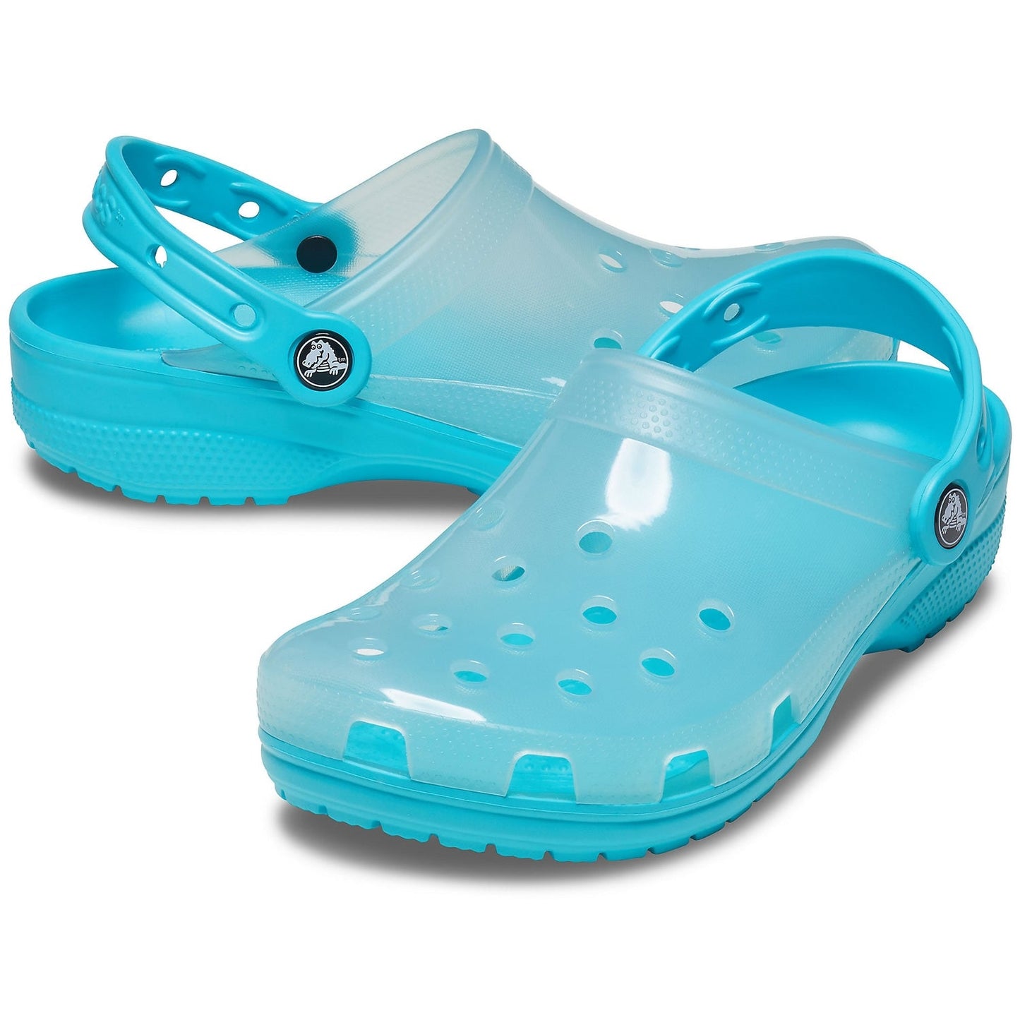 Crocs Classic Translucent Clog Digital Aqua