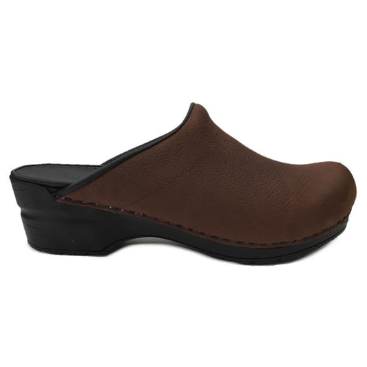 Sanita Sonja Danish Clogs in Antique Brown (450247)
